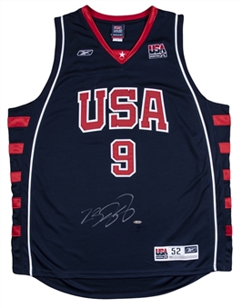 LeBron James Signed Team USA Jersey (UDA)